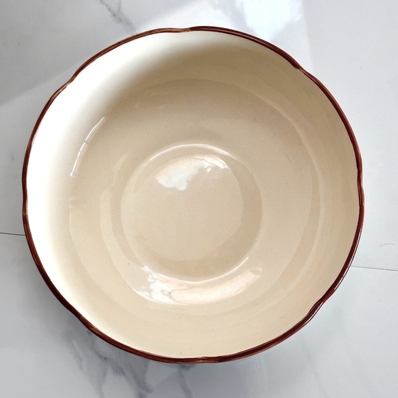 Franciscan Earthenware Apple 8.25” Serving Bowl Vintage 1964-66 Handpain… - Picture 3 of 5